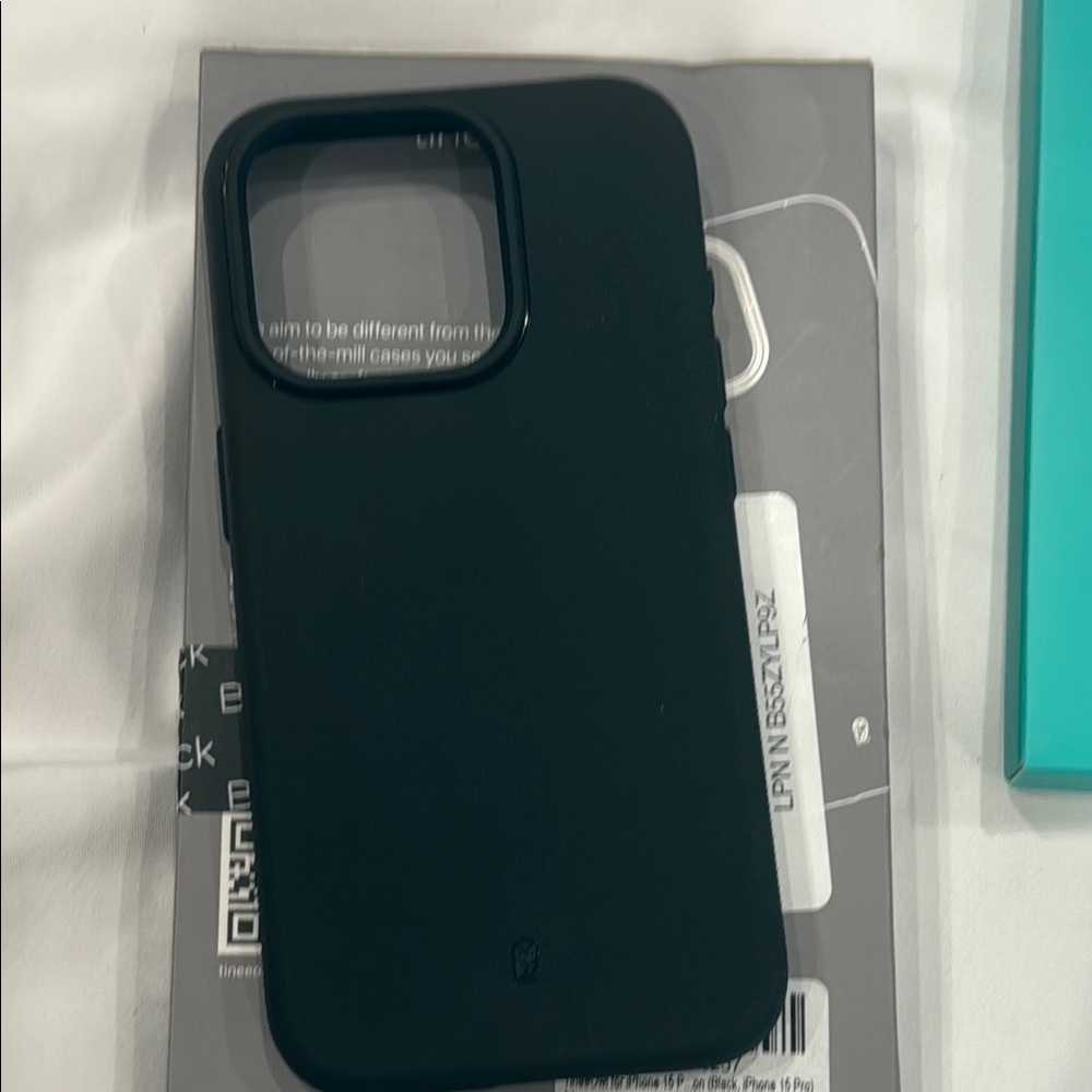 Black Phone Case for iPhone 15 pro NEW in box